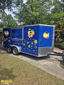 2023 7' x 14' Food Concession Trailer Mobile Vending Unit