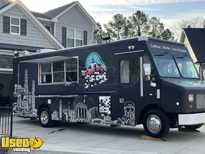 LOW MILES. 2022 Ford F-59 28' Custom Built Coffee/Ice Cream and Soda Truck