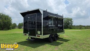 NEW - 2025 8.5' x 14' Kitchen Food Trailer with Fire Suppressionw/ HCD Insignia