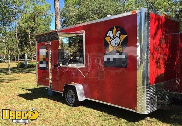 2017 - 7' x 12' Food Concession Trailer