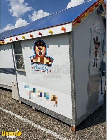 2010 - 10' x 12' Sno Shack Shaved Ice Concession Trailer