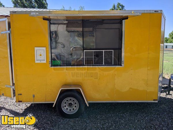 2018 Lark 6' x 12' Used Street Food Concession Trailer