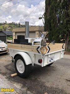 Refurbished 5.5' x 9' Durable Mobile Coffee Roaster Trailer / Cart