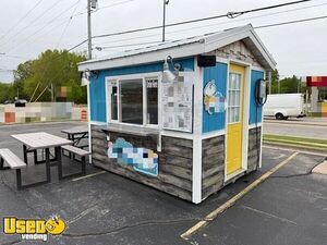 2012 - 8' x 10' Eye-Catching Shaved Ice Snowball Concession Stand