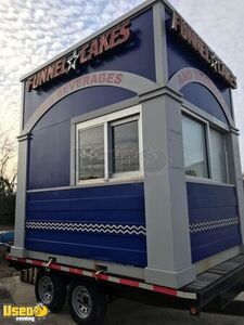 Turnkey Compact 8.5' x 10.5' Funnel Cake Business / Food Concession Trailer