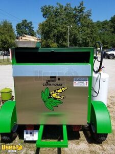 Compact 2019 - 6' Corn Roasting Concession Trailer