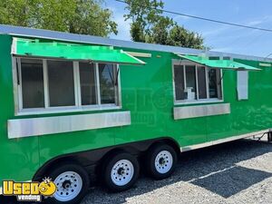 Like-New - 32' Kitchen Food Concession Trailer with Pro-Fire Suppression