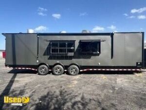 Ready to Go Fully Equipped - 2025 8.5' x 34' Kitchen Food Trailer with Bathroom