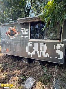 7' x 15' Empty Concession Trailer | DIY Mobile Vending Unit