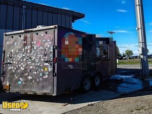 2019 18' Kitchen Food Concession Trailer with Pro-Fire System