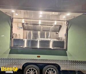 Like New - 7' x 13' Kitchen Food Concession Trailer Mobile Vending Unit