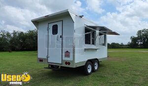 NEW - 2025 8.5' x 14' Kitchen Food Trailer with Fire Suppression and CA Insignia