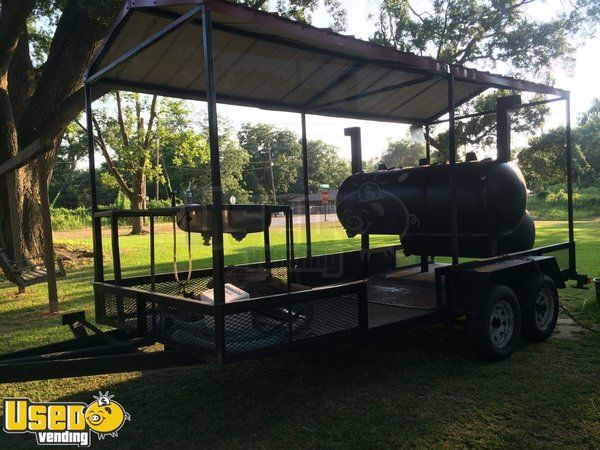 25' BBQ Smoker Trailer