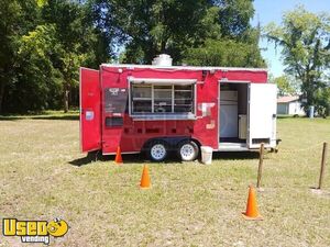 Fully Equipped 2017 16' Kitchen and Catering Food Concession Trailer
