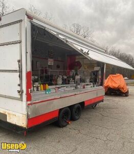 Ready to Serve Used Mobile Food Concession and Catering Trailer