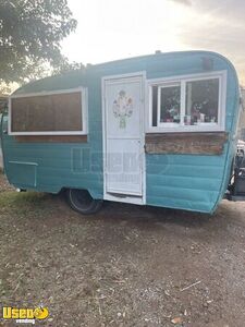 Vintage 1960 Shasta Camper Coffee and Espresso Shop Trailer