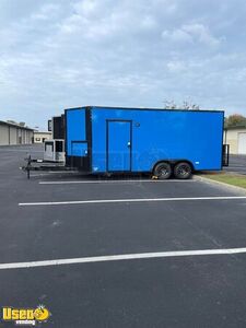 BRAND NEW- Ready To Go 8.5' x 18' Mobile Kitchen Unit / New Food Concession Trailer