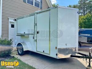 Clean and Well-Maintained 2022 6' x 12'  Continental Cargo Concession Trailer