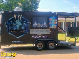 Well Equipped - Kitchen Food Concession Trailer with Porch
