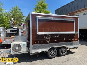 2021 6.8' x 10.8' Kitchen Food Concession Trailer with Pro Fire System