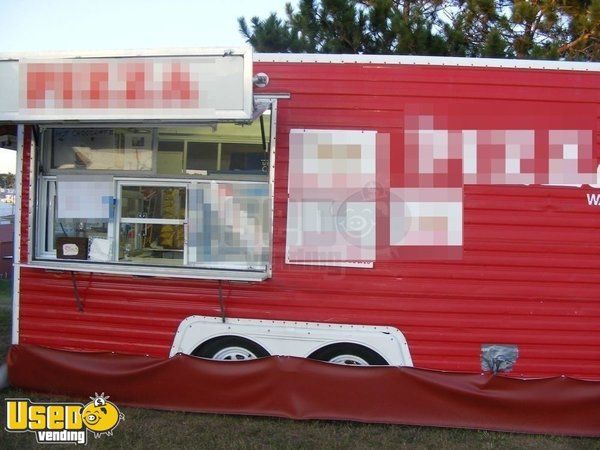 7' x 18' Food Concession Trailer