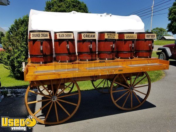 2009-5.5' x 8' Soda Wagon Beverage Concession Trailer