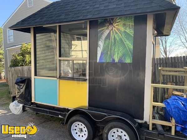 Ready to Cook 6' x 10' Used Mobile Kitchen Food Concession Trailer
