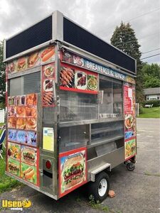 Compact Mobile Food Concession Trailer / Street Food Trailer