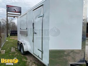 Clean - 2022 7' x 16' Enclosed Concession Trailer - Vending Unit