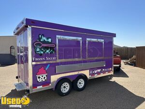 Turn key Business - 2023 8' x 16' Frozen Yogurt Trailer | Mobile Vending Unit