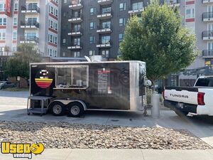 2019 7' x 16' Kitchen Food  Concession Trailer Mobile Vending Unit