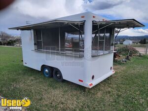 Waymatic 6' x 14' Concession Trailer Mobile Vending Unit