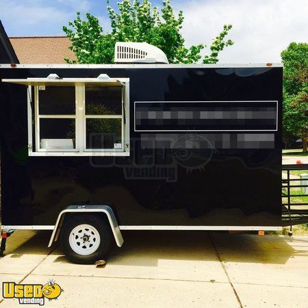 7.5' x 14' TURNKEY Food Concession Trailer