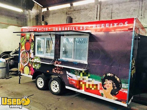 2018 - 8' x 16' Food Concession Trailer