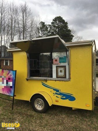 2001 Sno Pro 6' x 10' Barely Used Shaved Ice Concession Trailer/Snowball Stand
