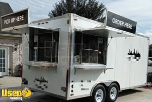 2017 - 8.6' x 17' Kitchen Food Vending Trailer with Pro Fire Suppression System