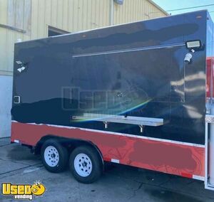 NEW 2023 8X12 ENCLOSED CUSTOM CONCESSION MOBILE KITCHEN FOOD VENDING TRAILER