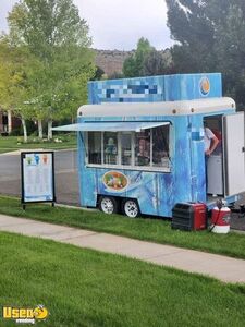 Turnkey - 10' x 13' Shaved Ice Concession Trailer | Mobile Snowball Unit