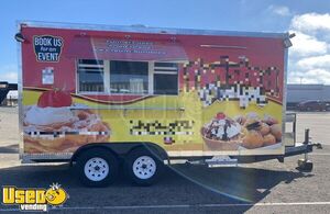 Like New 2023 - 8' x 16' Food Concession Trailer w/ CA HCD Insignia &  Pro-Fire System