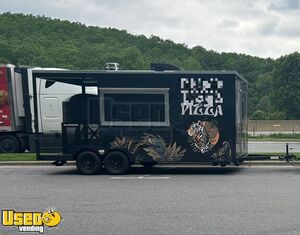 2023 8.5' x 18' Wood Fired Pizza Food Concession Trailer Mobile Vending Unit