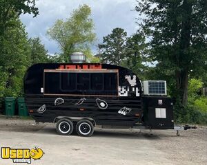 2025 15' Kitchen Food Concession Trailer with Fire Suppression System & NSF Equipment