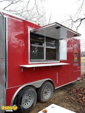 2016 - 8.5' x 20' Food Concession Trailer with Porch