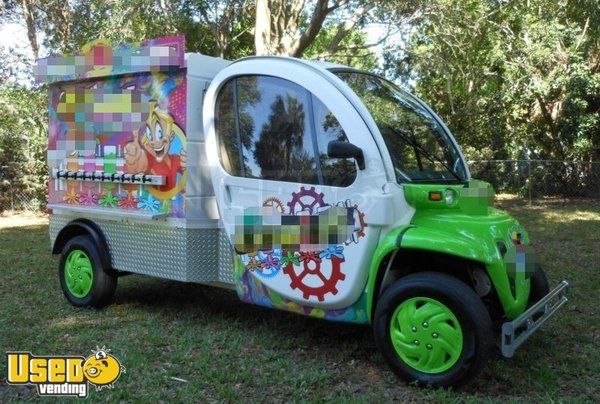 2010 Polaris Electric Shaved Ice Truck with Trailer