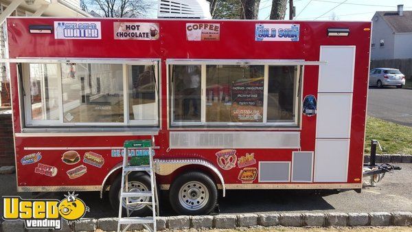 Terrific Fully Loaded 2017 7' x 16' Custom Built Food Concession Trailer