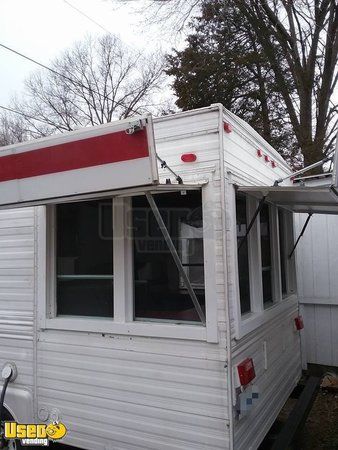 Very Versatile 7.5' x 20' Food Concession Trailer for General Use