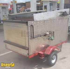 2006 - 4' x 6' Corn Roasting Trailer / Used Corn Roaster Machine