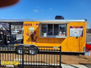 8.5' x 20' Mobile Vending Unit | Food Concession Trailer with 8' Porch