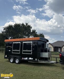 2022 8' x 16' Kitchen Food Concession Trailer with Fire Suppression System
