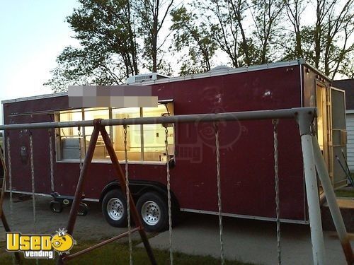 8.5' x 24' Food Concession Trailer