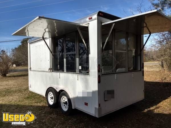 Inspected and Permitted 7' x 16' Mobile Kitchen Food Concession Trailer